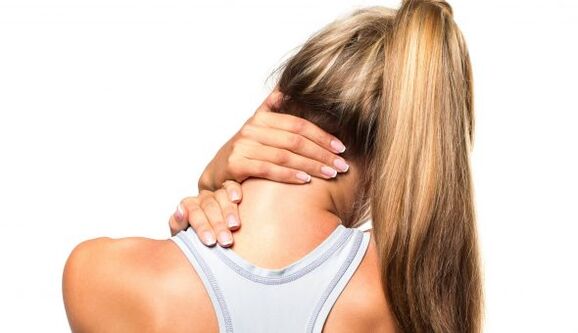 Muskelspannung fir Gebärmutteral Osteochondrosis